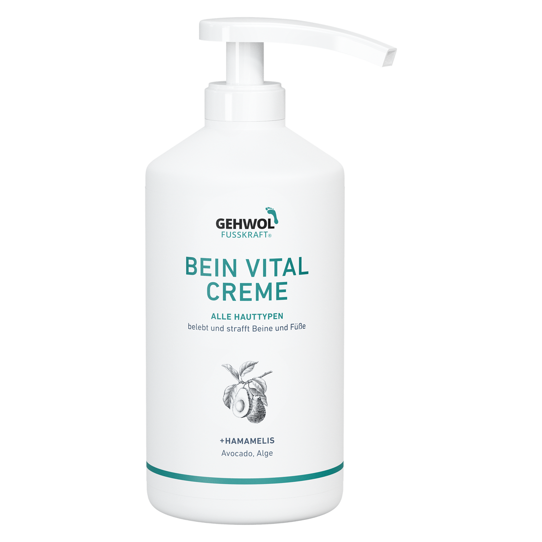 Gehwol Fußkraft Bein Vital Creme 500ml