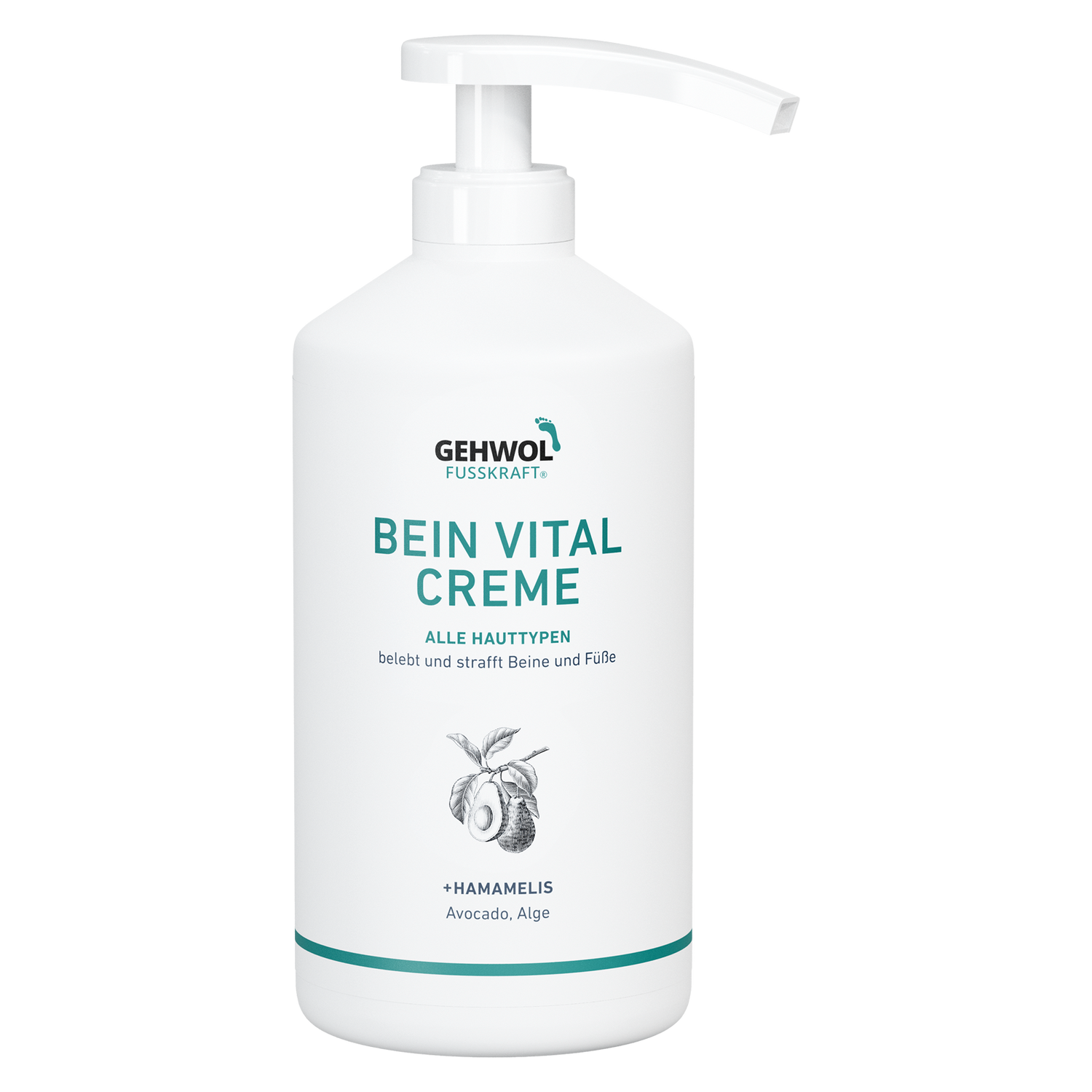 Gehwol Fußkraft Bein Vital Creme 500ml