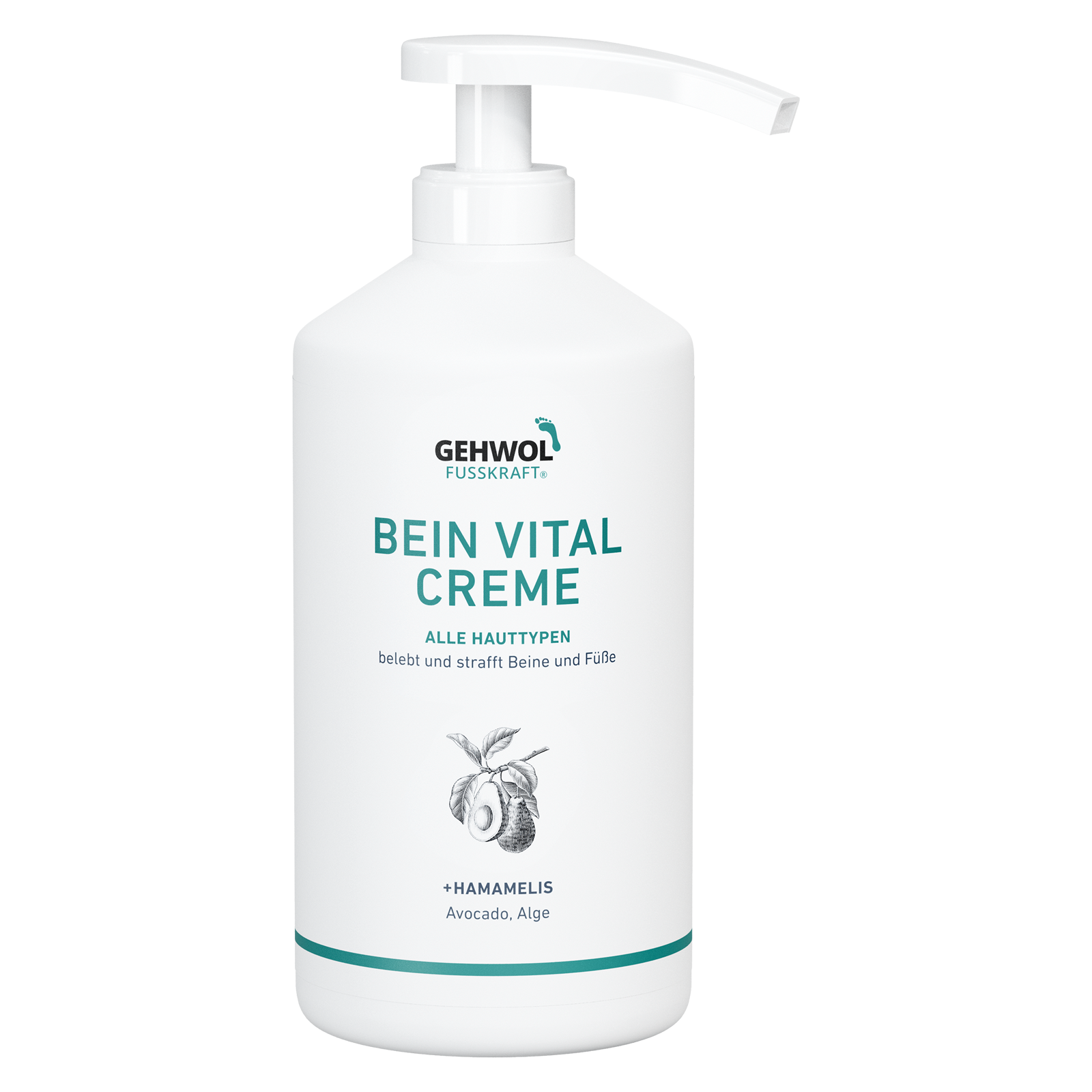 Gehwol Fußkraft Bein Vital Creme 500ml