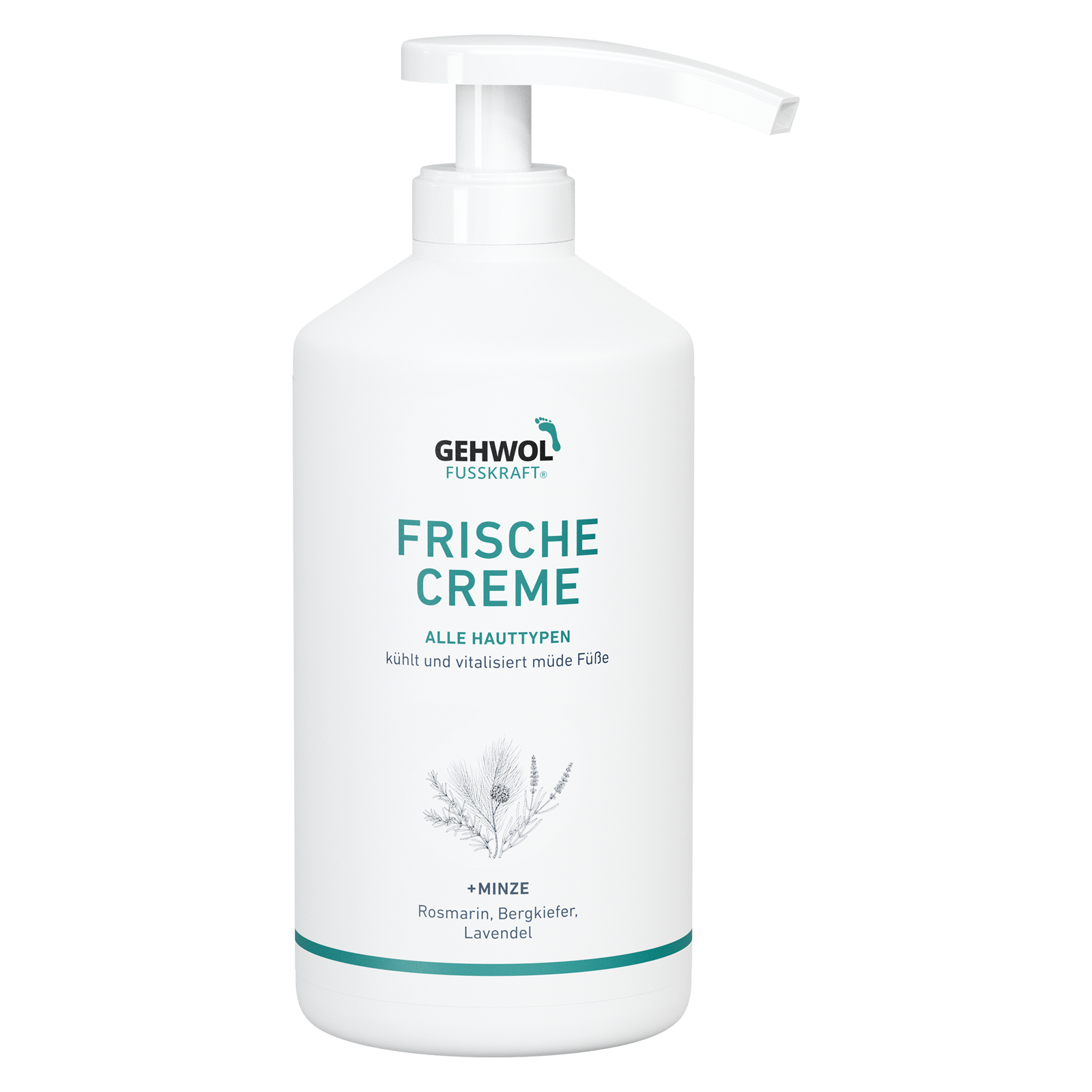 Gehwol Fußkraft Frische Creme 500ml