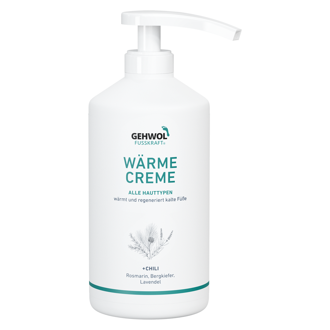 Gehwol Fußkraft Wärme Creme 500ml