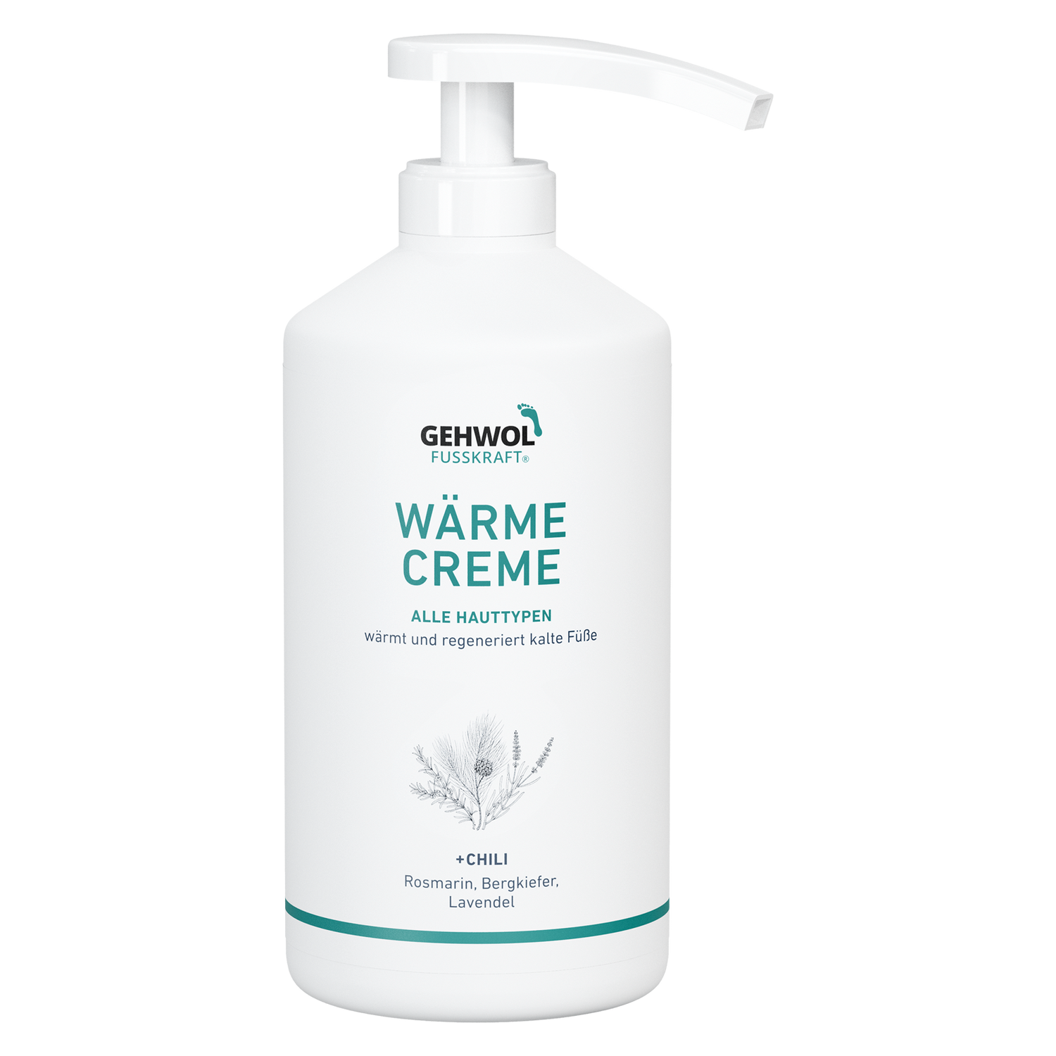 Gehwol Fußkraft Wärme Creme 500ml