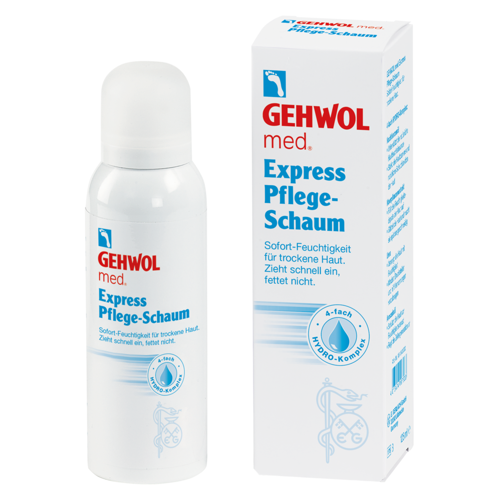 Gehwol med Express-Pflege-Schaum 125ml