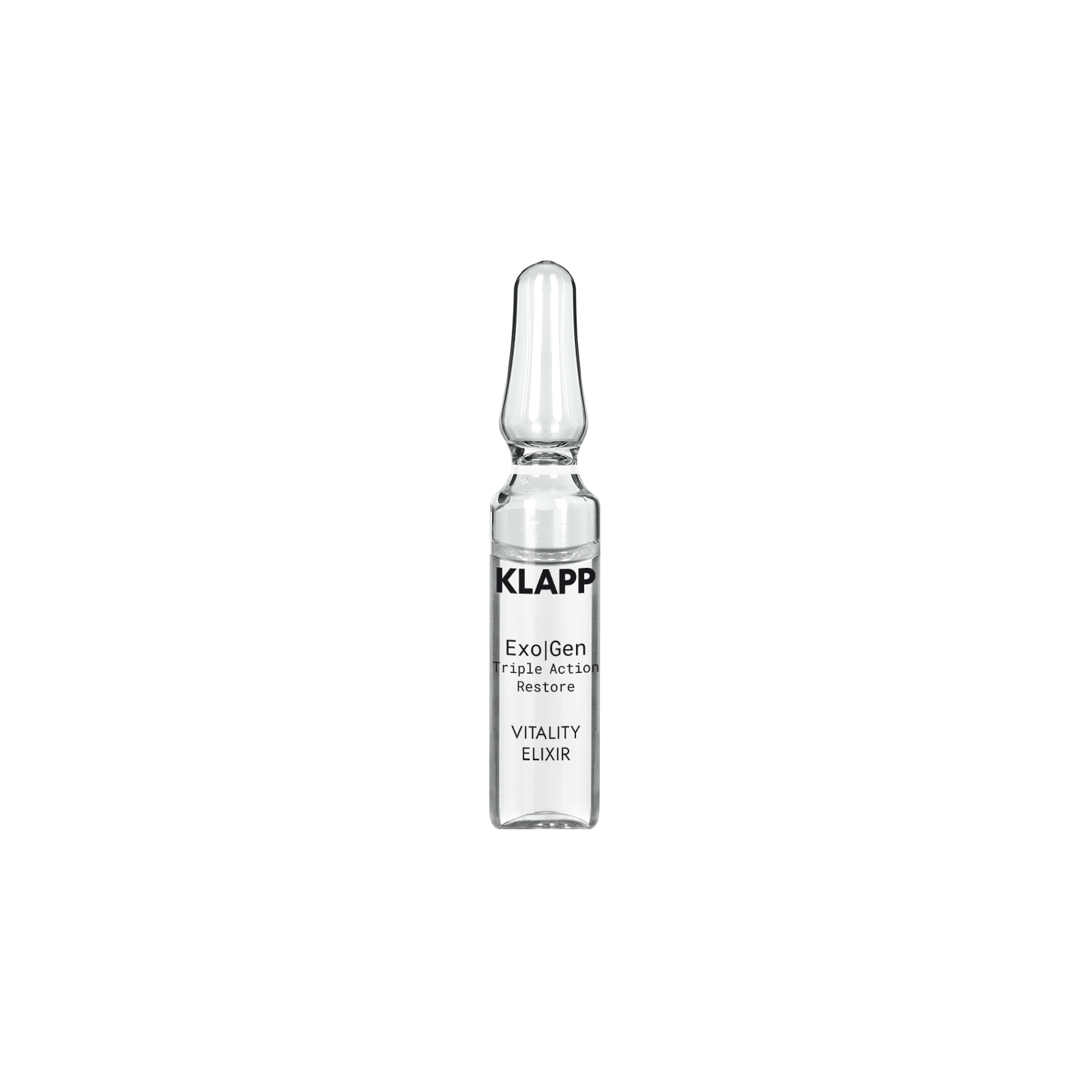 Exo|Gen Triple Action Restore Vitality Elixir Ampoule 5 x 2ml von KLAPP