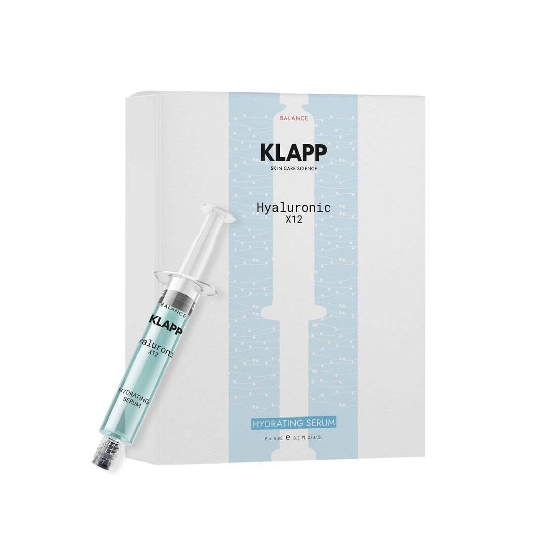 Hyaluronic X12 Hydrating Serum 6 x 5ml von KLAPP