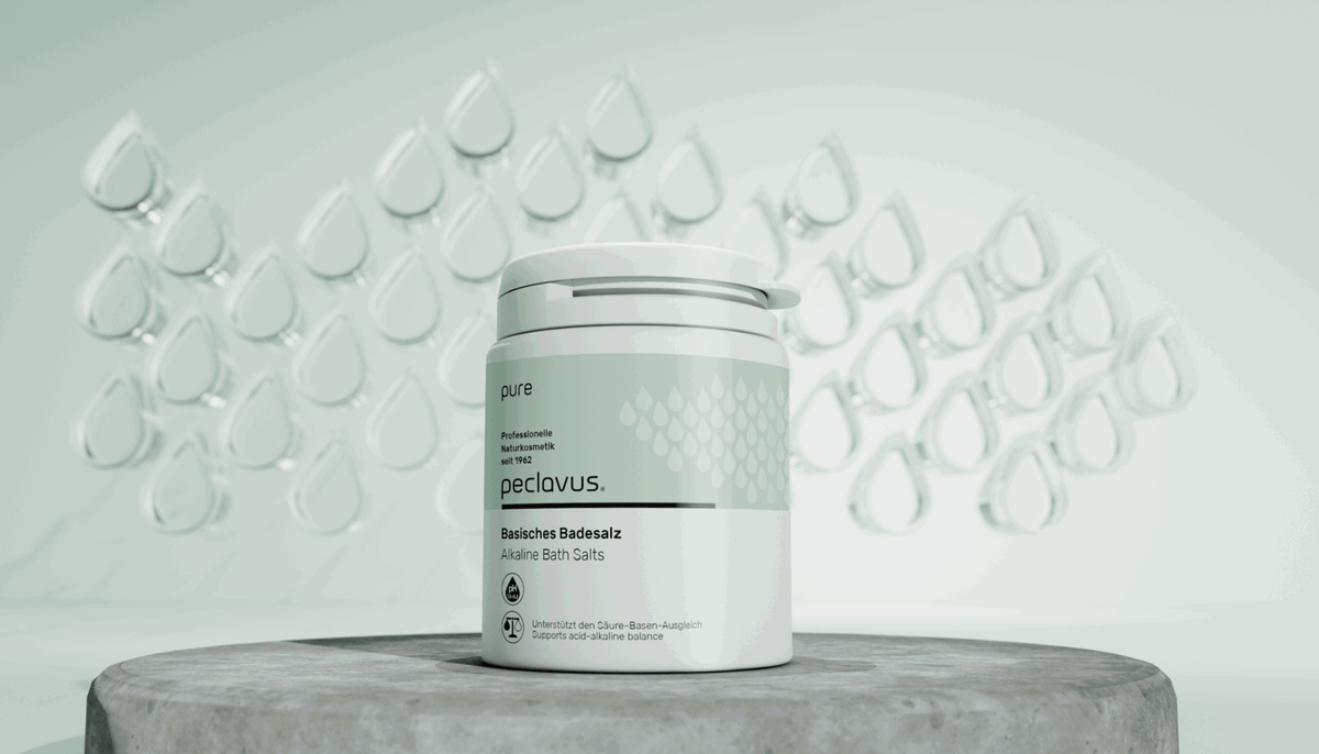 Peclavus pure Basisches Badesalz 1000 g