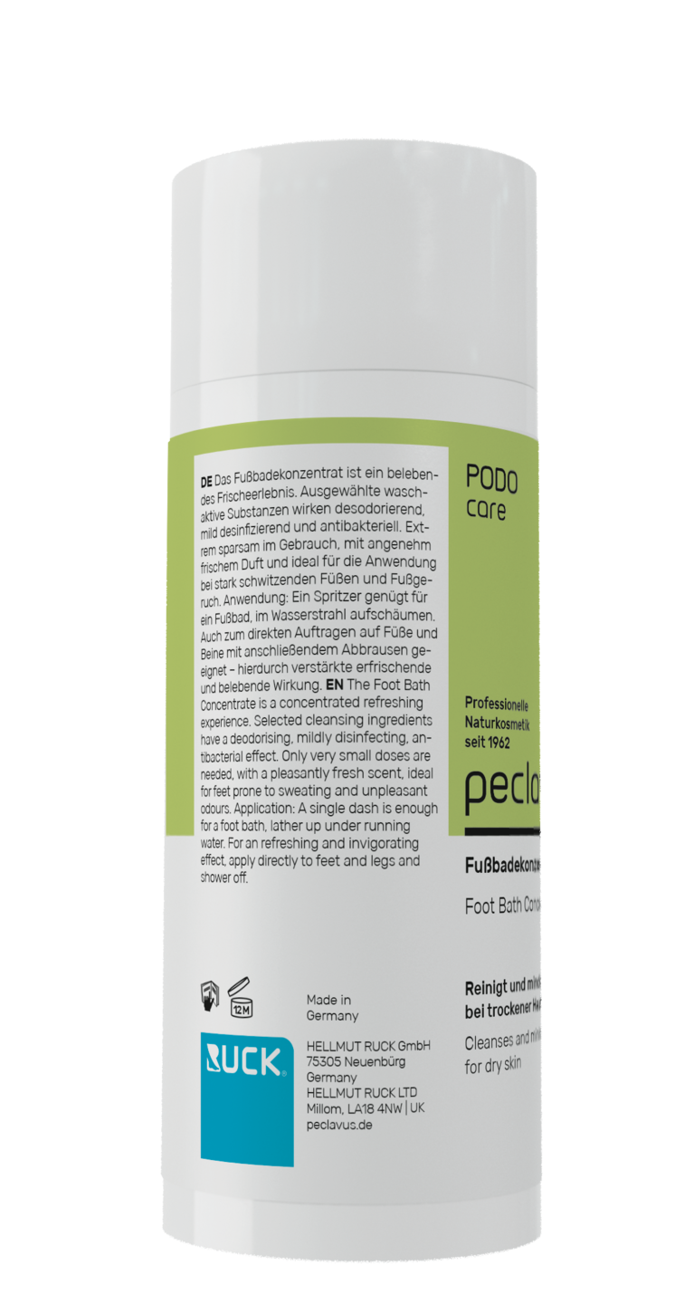 Peclavus PODOcare Fußbadekonzentrat, trockene Haut 150 ml