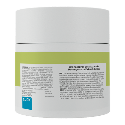 Peclavus PODOcare Fußpeeling Granatapfel, regenerationsbedürftige Haut 250 ml