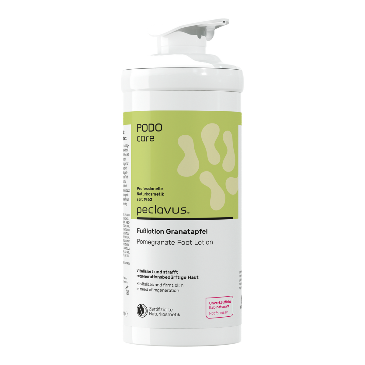 Peclavus PODOcare Fußlotion Granatapfel, regenerationsbedürftige Haut 500 ml