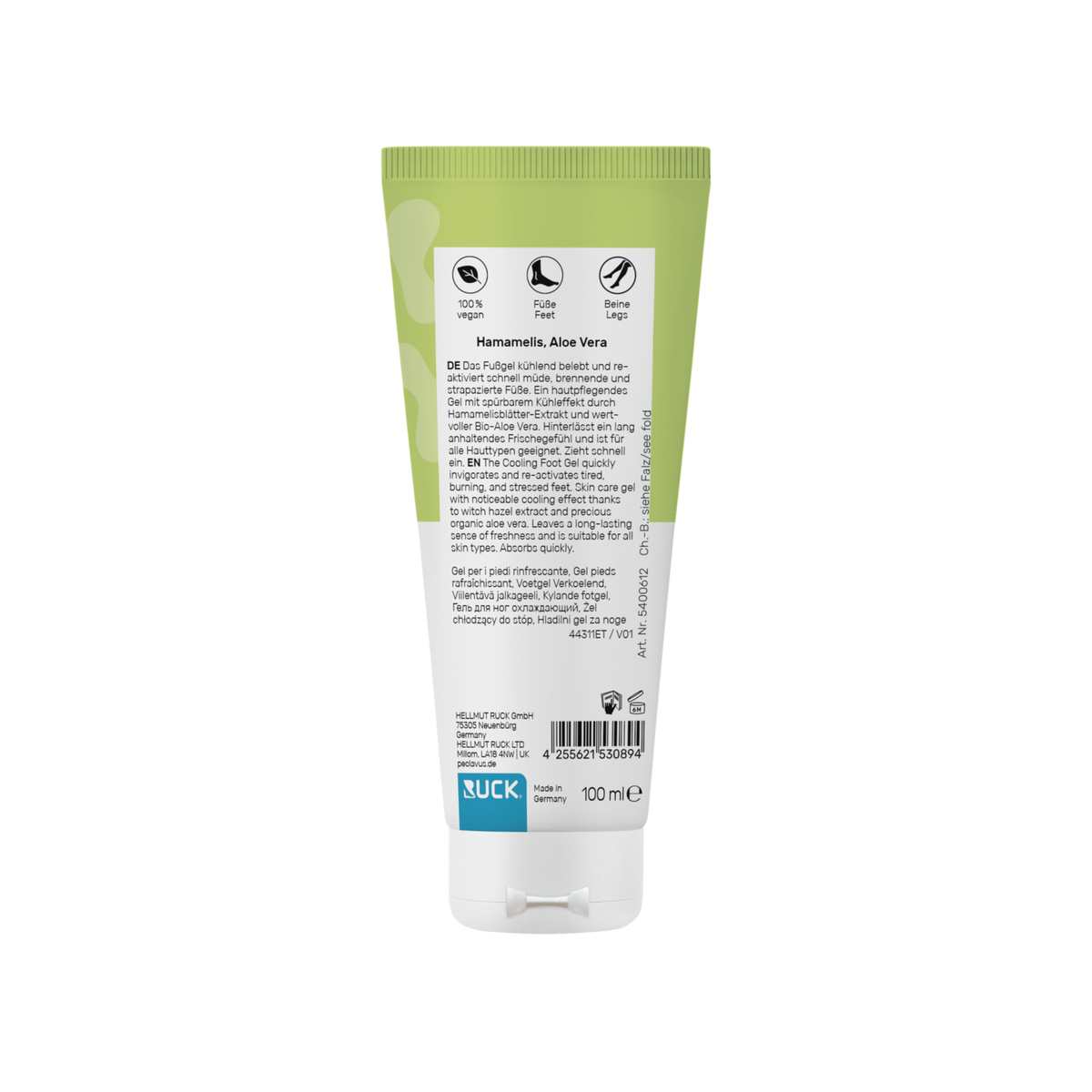 Peclavus PODOcare Fußgel kühlend, warme Füße 100 ml