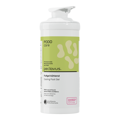 Peclavus PODOcare Fußgel kühlend, warme Füße 500 ml