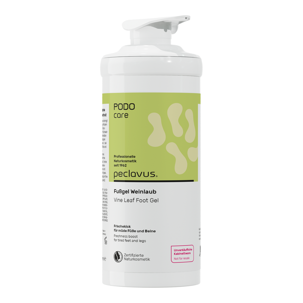 Peclavus PODOcare Fußgel Weinlaub, müde Füße 500 ml