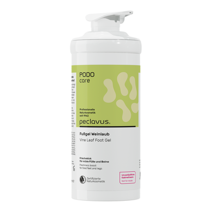 Peclavus PODOcare Fußgel Weinlaub, müde Füße 500 ml