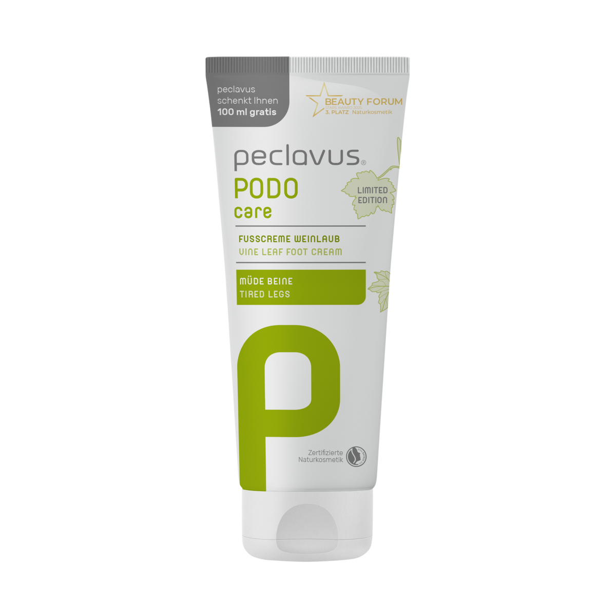 Peclavus PODOcare Fußcreme Weinlaub 200 ml