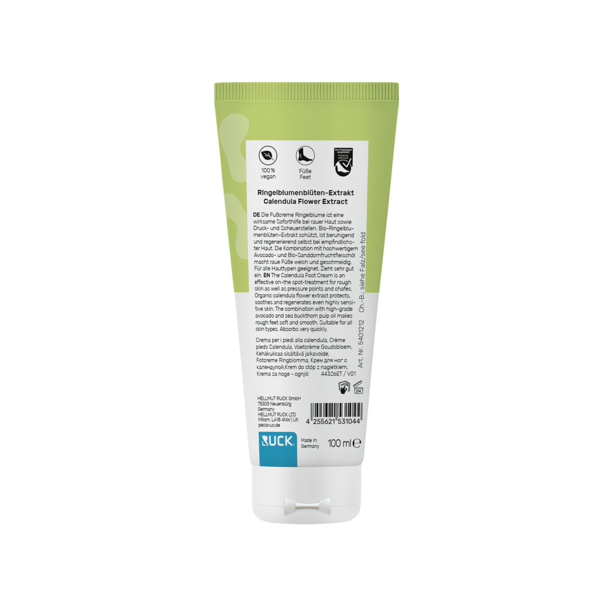 Peclavus PODOcare Fußcreme Ringelblume, raue Haut 100 ml