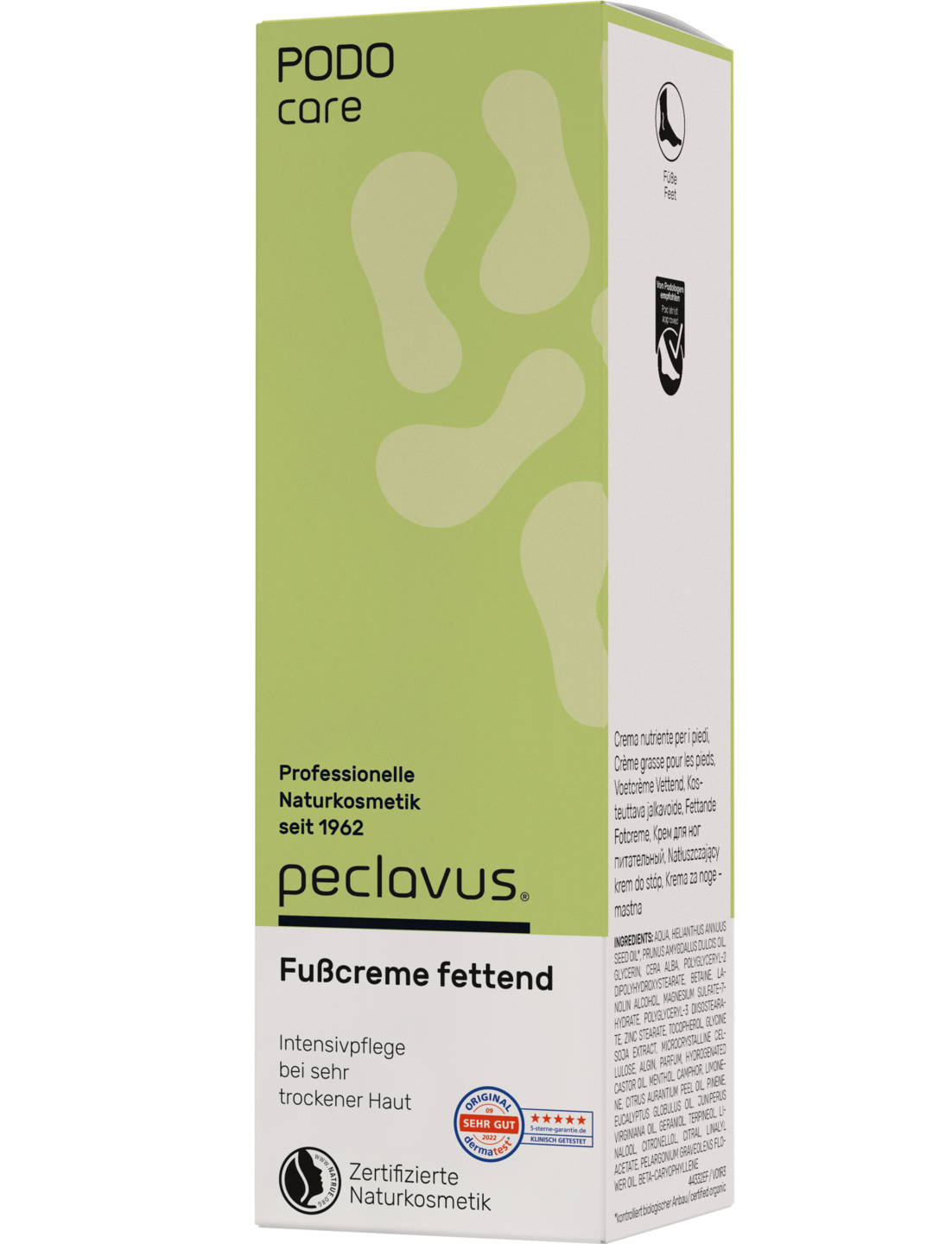 Peclavus PODOcare Fußcreme fettend, sehr trockene Haut 100 ml
