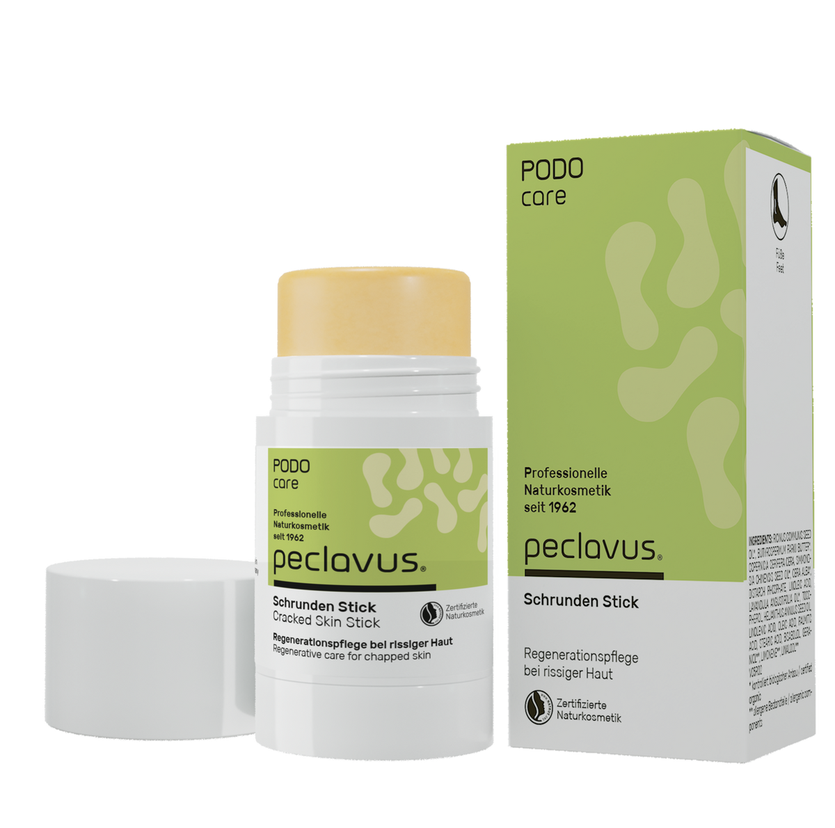Peclavus PODOcare Schrunden Stick, rissige Haut 30 g