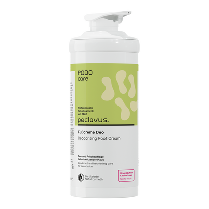 Peclavus PODOcare Fußcreme Deo, schwitzende Haut 500 ml