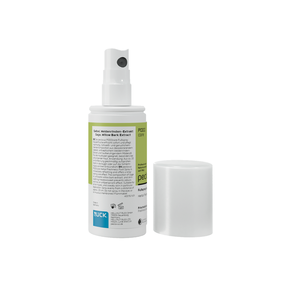Peclavus PODOcare Fußspray Kräuterfrische, schwitzende Haut 150 ml