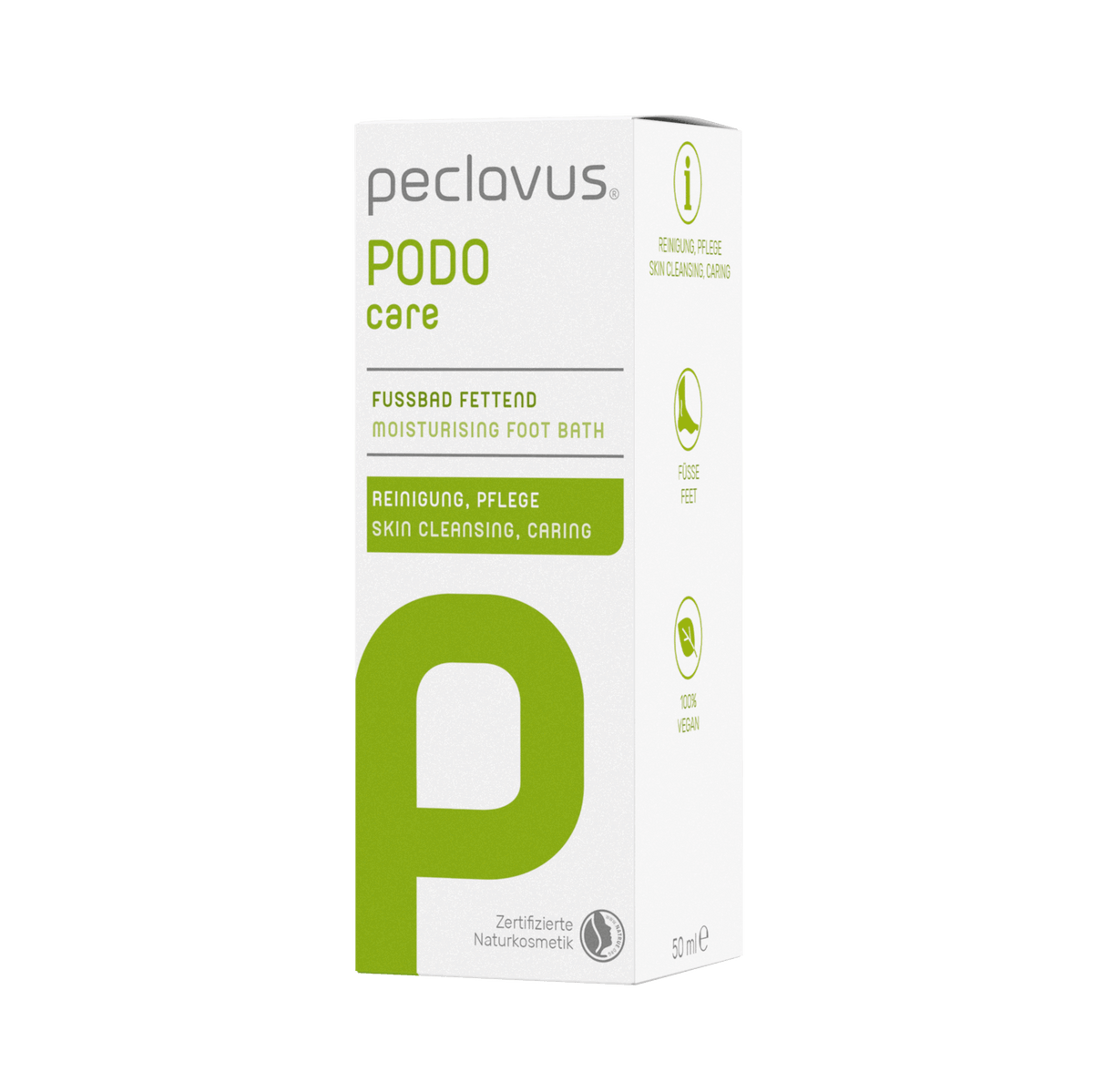 Peclavus PODOcare Fußbad fettend 50 ml
