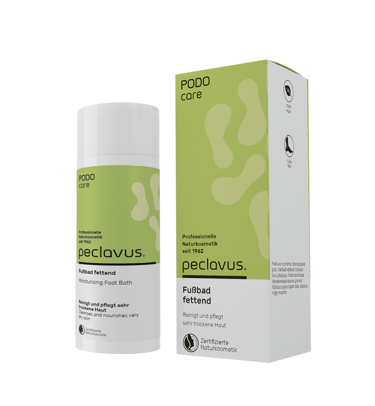 Peclavus PODOcare Fußbad fettend, trockene Haut 150 ml
