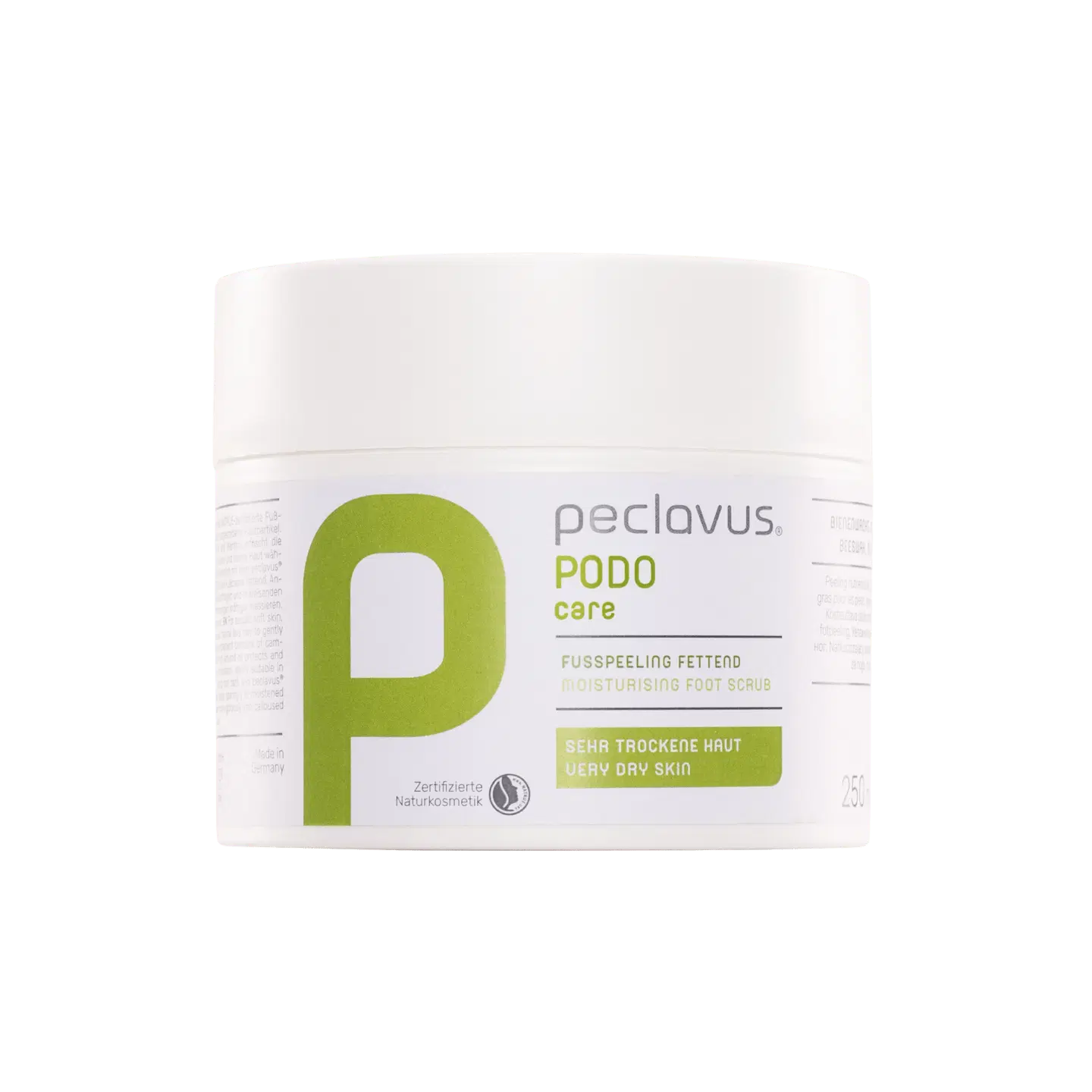 Peclavus PODOcare Fußpeeling fettend 250 ml