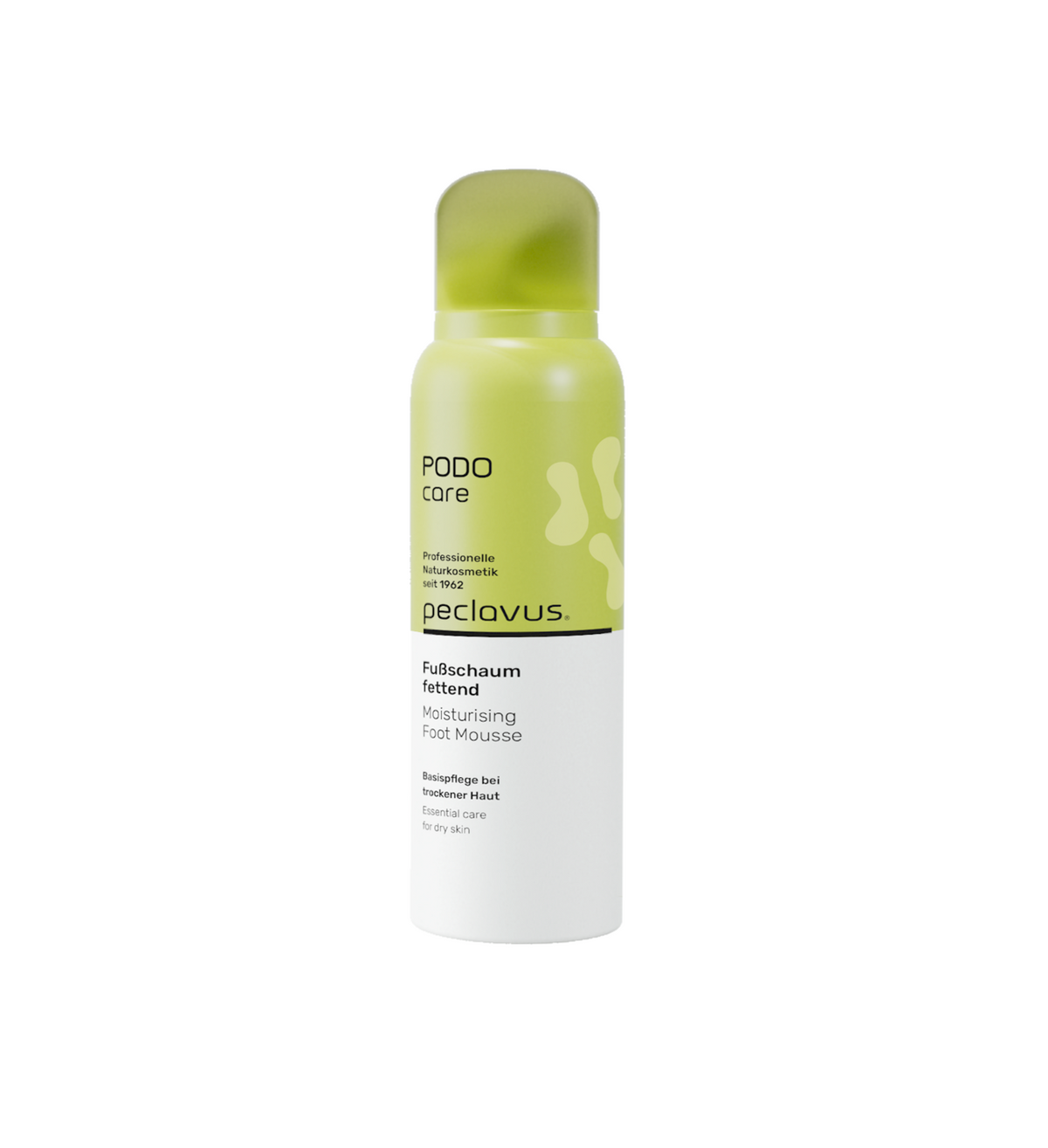 Peclavus PODOcare Fußschaum fettend, trockene Haut 125 ml