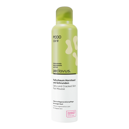 Peclavus PODOcare Fußschaum Hornhaut und Schrunden, rissige Haut 300 ml