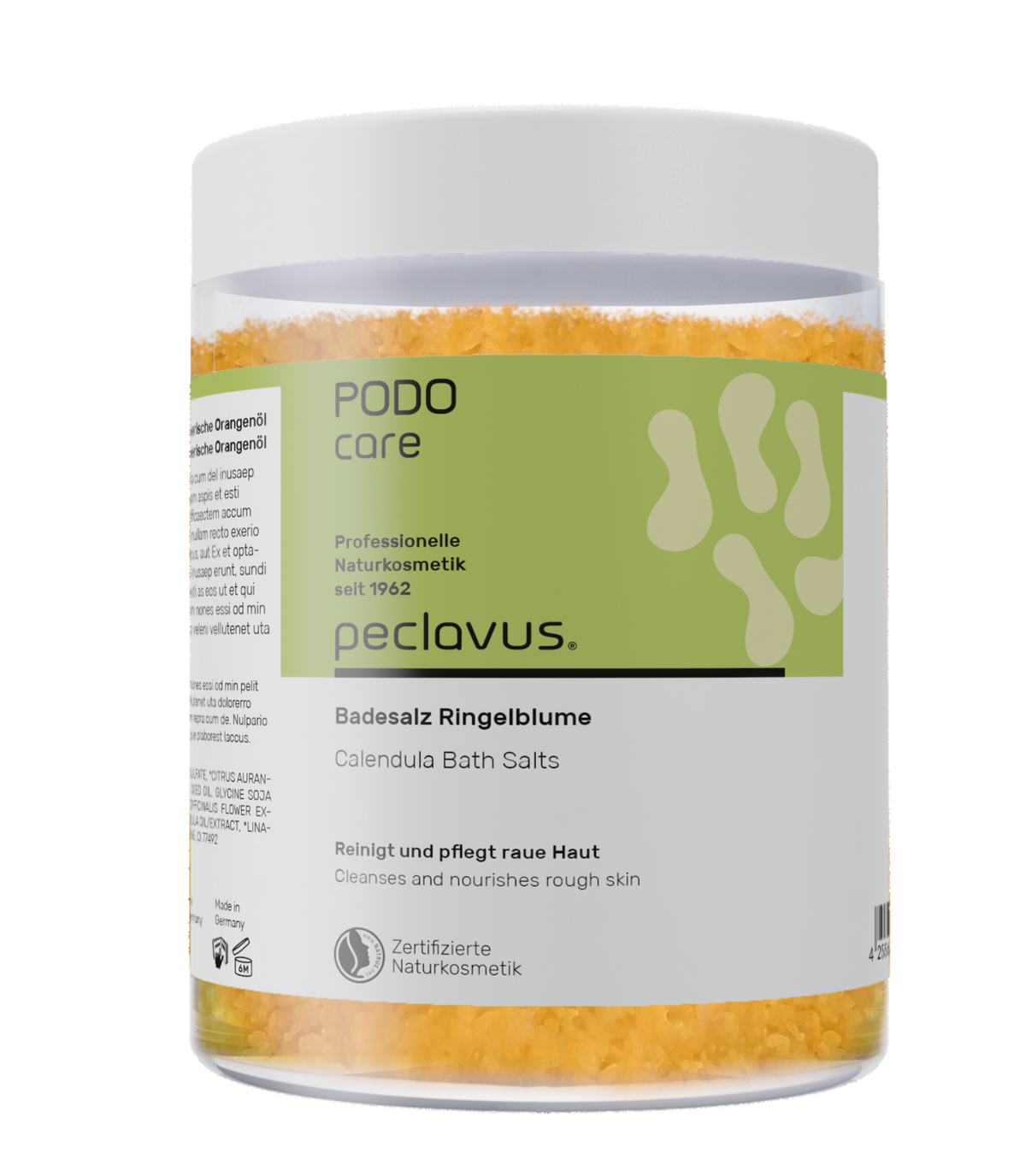 Peclavus PODOcare Badesalz Ringelblume 600 g