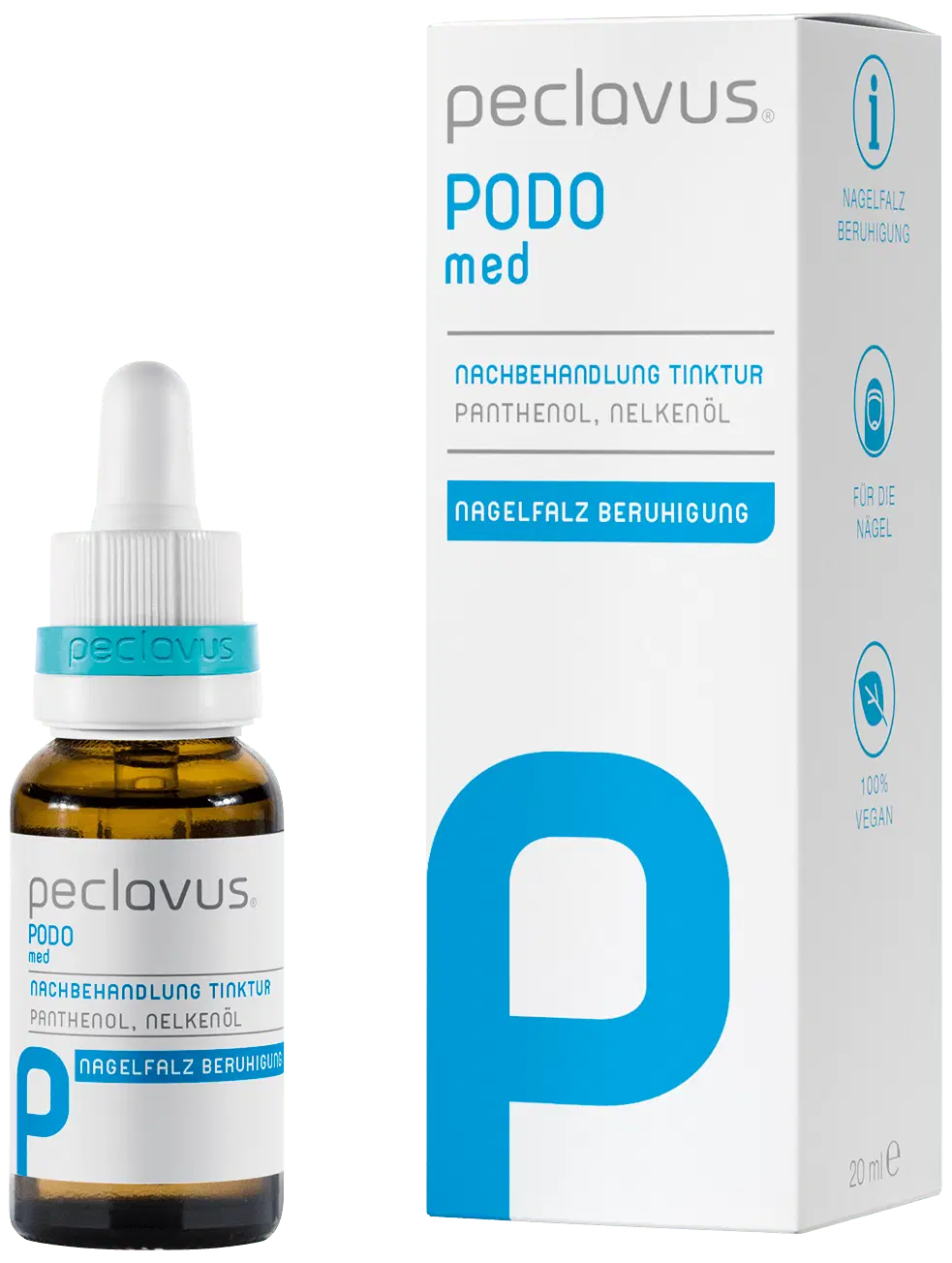 Peclavus PODOmed Nachbehandlung Tinktur 20ml