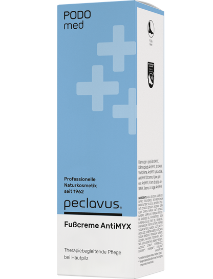 Peclavus PODOmed Fußcreme AntiMYX, pilzempfindliche Haut 100 ml