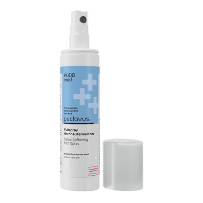 Peclavus PODOmed Fußspray Hornhauterweicher, verhornte Haut 250 ml