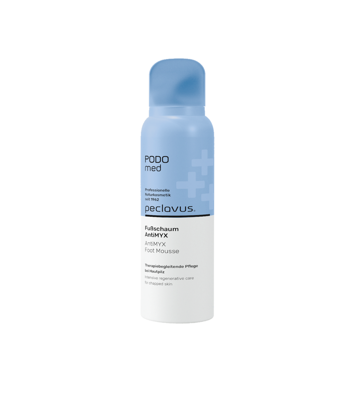 Peclavus PODOmed Fußschaum AntiMYX, pilz- empfindliche Haut 125 ml
