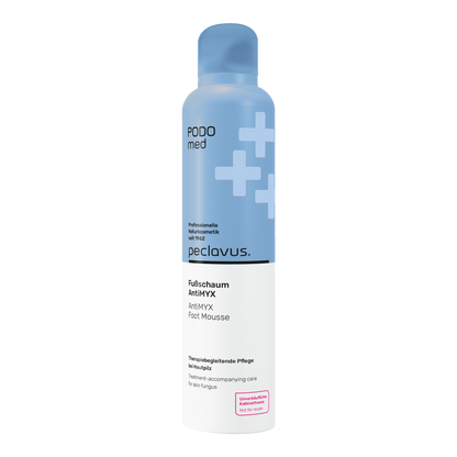 Peclavus PODOmed Fußschaum AntiMYX, pilz- empfindliche Haut 300 ml