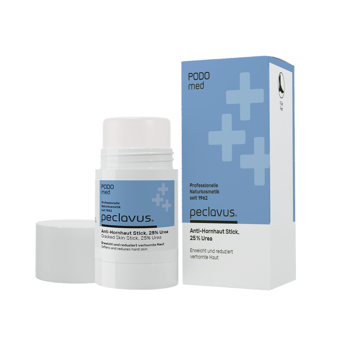 Peclavus PODOmed Hornhauterweicher Stick 25% Urea 30 g