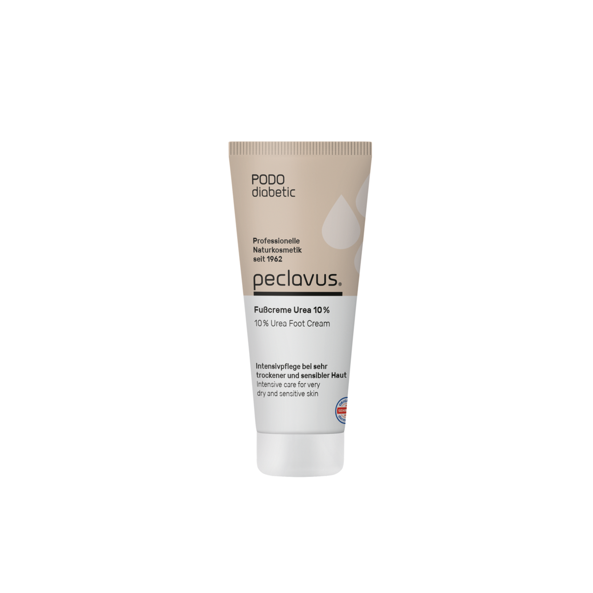 Peclavus PODOdiabetic Fußcreme Urea 10 %, sehr trockene Haut 30 ml