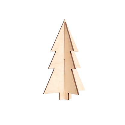Peclavus Winterzauber: Steckbarer Weihnachtsbaum aus Holz