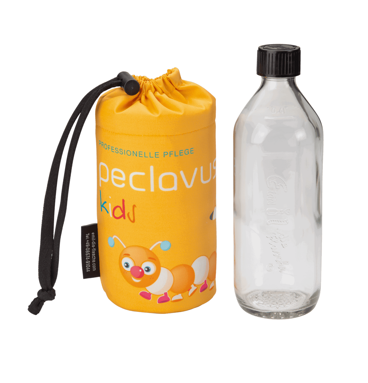 Peclavus kids Tausendfüßler Trinkflasche 400 ml