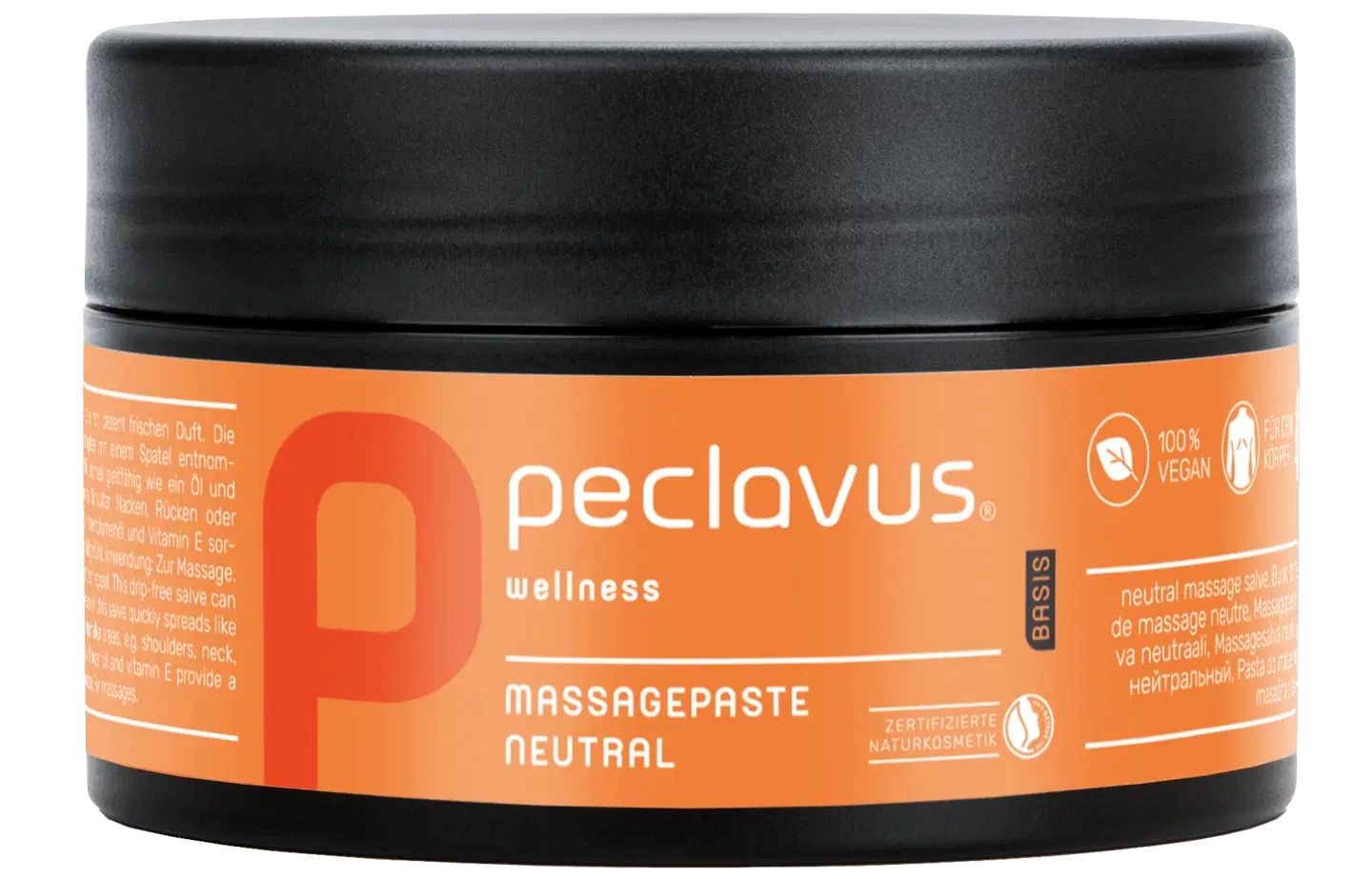 Peclavus wellness Massagepaste Neutral | Basis 250ml