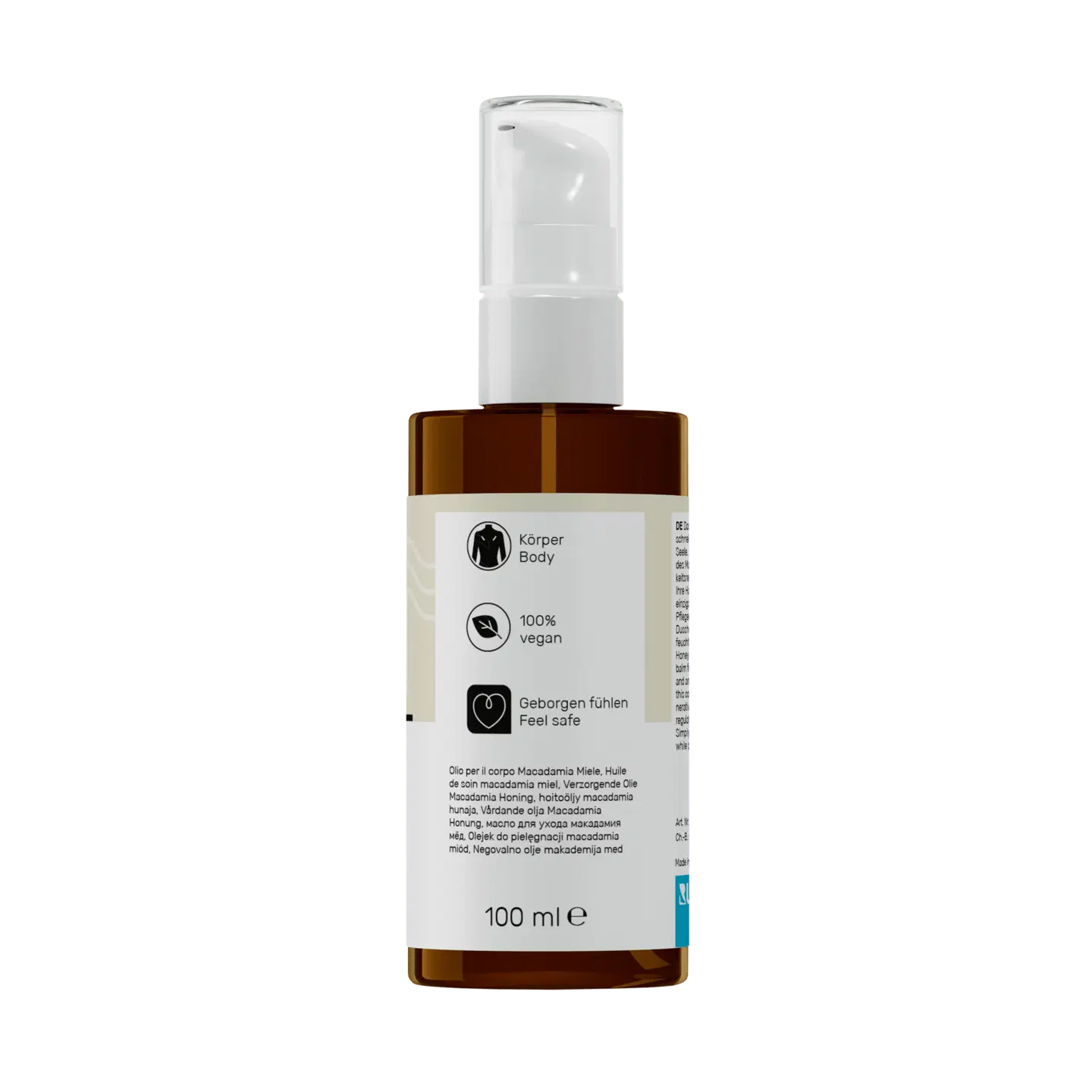 Peclavus wellness Pflegeöl Macadamia Honig 100ml