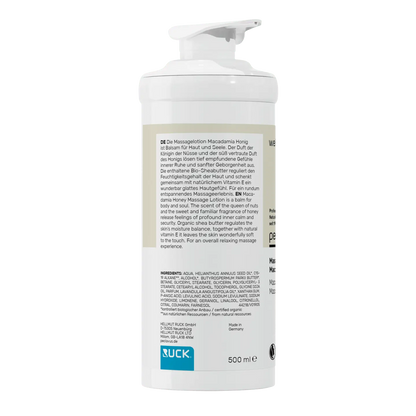 Peclavus wellness Massagelotion Macadamia Honig 500ml