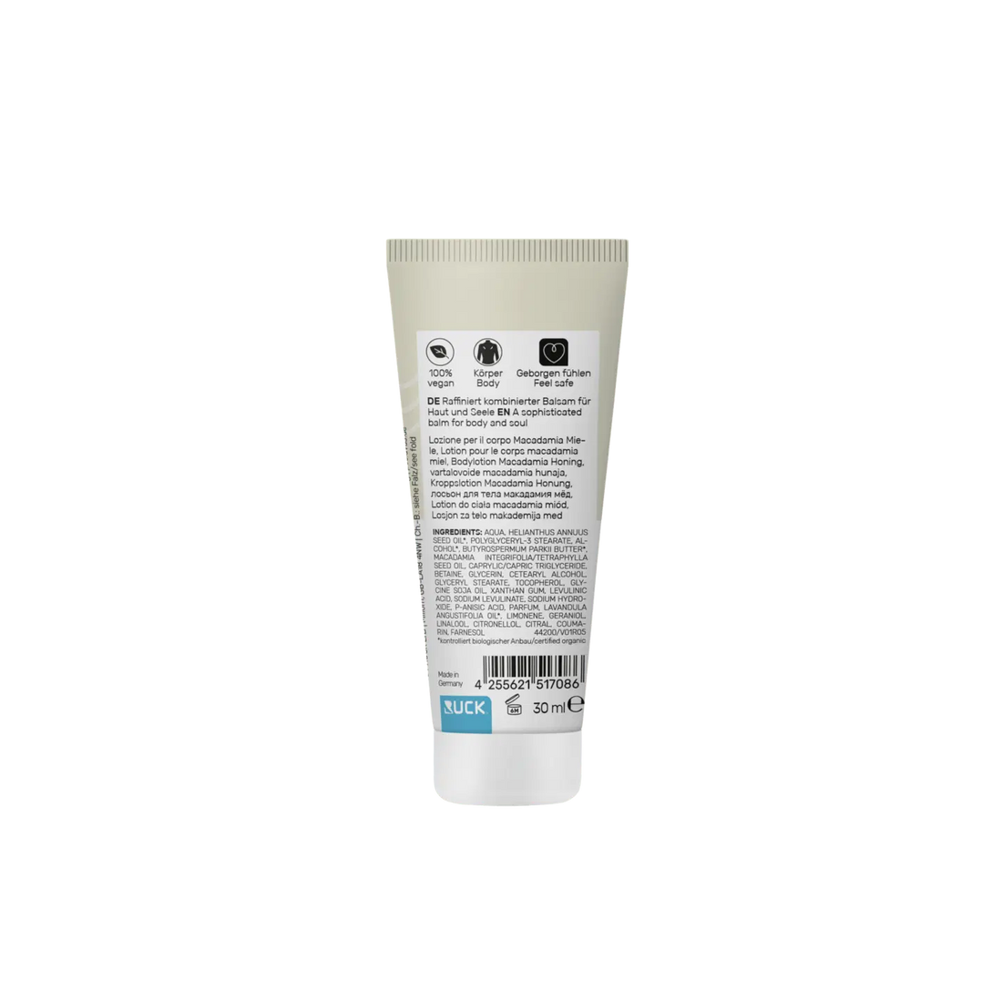 Peclavus hand Handcreme Macadamia Honig | Geborgen fühlen 30ml