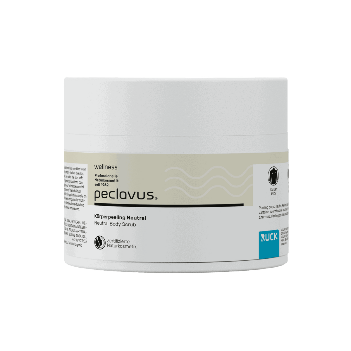 Peclavus wellness Körperpeeling Neutral 500 ml