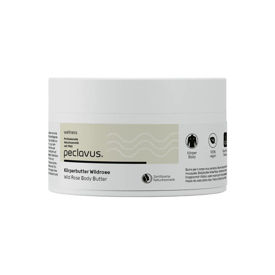 Peclavus wellness Körperbutter Wildrose 250ml