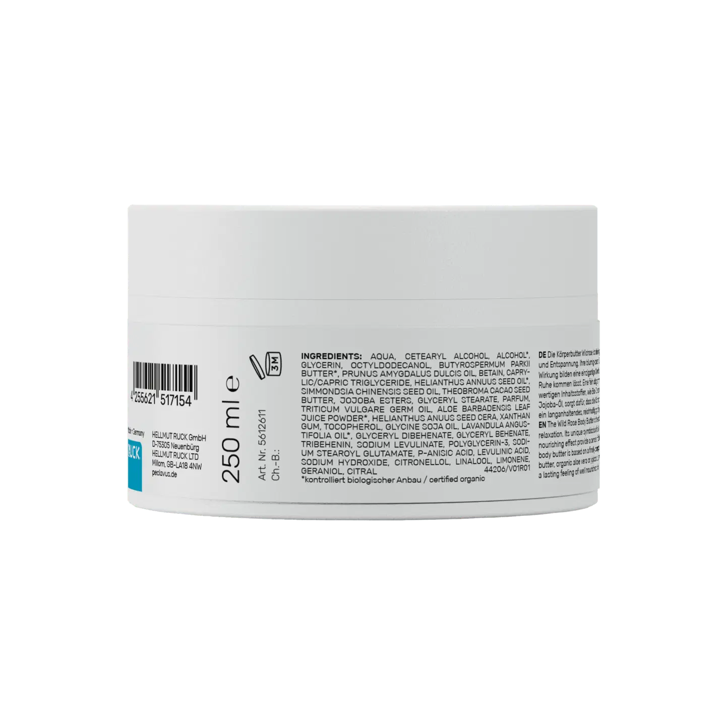 Peclavus wellness Körperbutter Wildrose 250ml