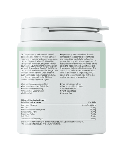 Peclavus pure Basenkräuterkraft 480 g