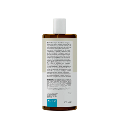 Peclavus wellness Massageöl Macadamia Honig 500ml