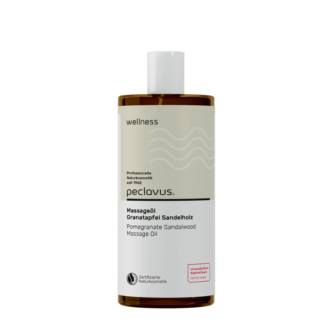 Peclavus wellness Massageöl Granatapfel Sandelholz 500ml
