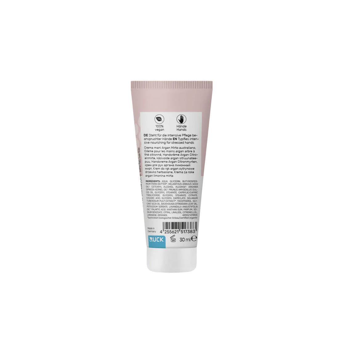 Peclavus hand Handcreme Argan Zitronenmyrte | Intensiv pflegen 30ml