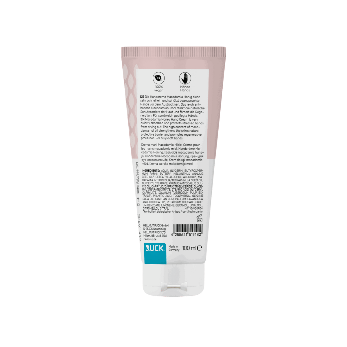 Peclavus hand Handcreme Macadamia Honig 100 ml